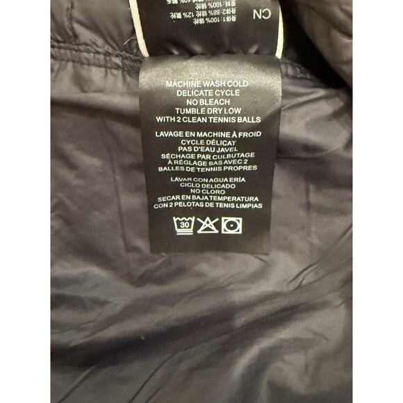 Kuhl Projekt Spyfire Goose Down Puffer Jacket Womens S Black Quilted Zip Pockets - Picture 5 of 12